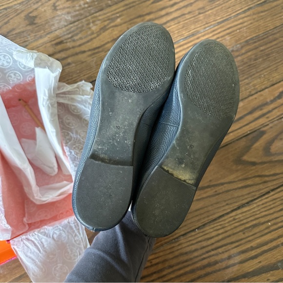 Tory Burch Claire Ballet Flat in Bright Navy - Picture 5 of 11